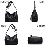 High Leather Shoulder Crossbody Bags for Women Tote Bag