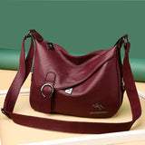 High Leather Shoulder Crossbody Bags for Women Tote Bag