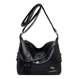 High Leather Shoulder Crossbody Bags for Women Tote Bag
