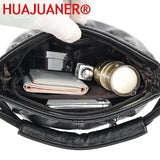 High Leather Shoulder Bag for Women Casual Ladies Small Crossbody