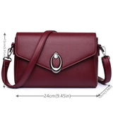 High PU Leather Totes Ladies Shoulder Bag Bucket Bag Small Crossbody Bags