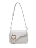 Women's Crossbody Bag Pu Leather Flap