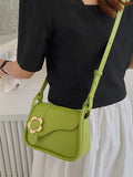 Women's Crossbody Bag Pu Leather Flap