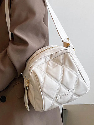 Women's PU Leather Shoulder Bag Underarm Handbag