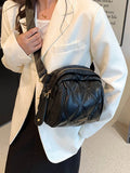 Women's PU Leather Shoulder Bag Underarm Handbag