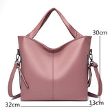 Women's Soft PU Leather Shoulder Bag Crossbody Tote Bag