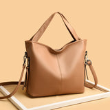Women's Soft PU Leather Shoulder Bag Crossbody Tote Bag