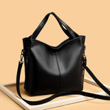 Women's Soft PU Leather Shoulder Bag Crossbody Tote Bag