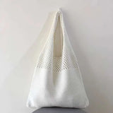 Large Capacity Woven Shoulder Bags for Women