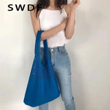 Large Capacity Knitted Handbags Women's Tote Beach Bag