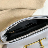 Large Pin Soft Handbag Small Square Shoulder Messenger Bag KL929