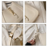 Leather Crossbody Bag for Women Underarm Purses Handbags