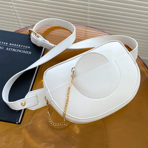 Leather Waist Bag Female Chest Bags Belt Bag Lady Small Bags for Women