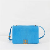 Lizard Pattern Shoulder Bag Square Crossbody Bags for Women