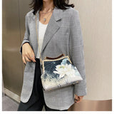 Vintage Fringe Chain Shoulder Bag Crossbody Bag