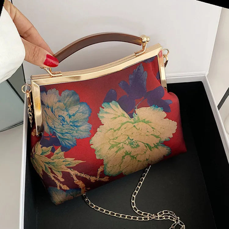 Vintage Fringe Chain Shoulder Bag Crossbody Bag