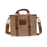 Straw Crossbody Shoulder Bag Hand Woven Summer Handbags Casual Beach Tote