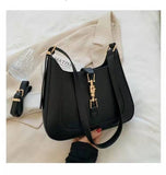 Women Leather Crossbody Shoulder Bag Top Handle Underarm Bag