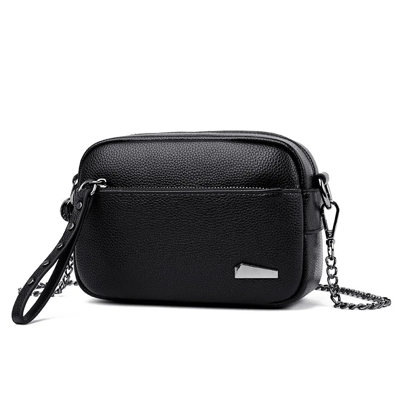Women Leather Handbags Chain Small Bags Messenger Bags Shoulder Bags