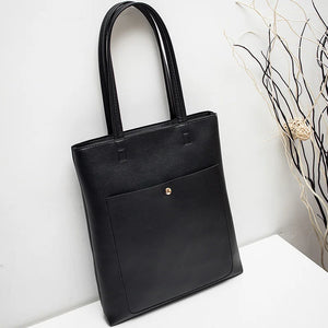 Soft Leather Handbag High Bucket Female Bag Women's Handbags