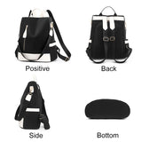 Travel Backpack Women's Waterproof Nylon Casual Anti-theft Bag