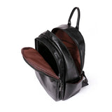 Large Capacity Leather Travel Backpack for Teenage Girls