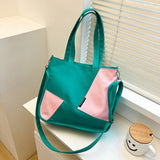 Nylon Shoulder Bag Large Capacity Ladies Shopping Bags Travel Handbags Totebag