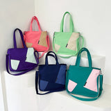 Nylon Shoulder Bag Large Capacity Ladies Shopping Bags Travel Handbags Totebag