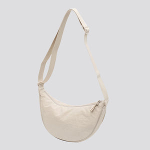 Nylon Crossbody Bag Large Capacity Half-moon Hobo Travel Clutch Bolso