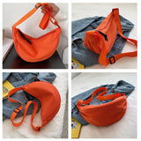 Nylon Sling Bag Crossbody for Women Casual Messenger Bag