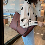 Women's Chain Shoulder Bag High Capacity Handbag