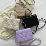 Plaid Shoulder Bag Crossbody Bags Small Handbags