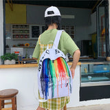 Graffiti Backpack Women Bagpack Big Capacity Shoulder Bag