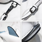 Shark Shape Bag Shoulder Handbag Top Leather Crossbody Cartoon Purse