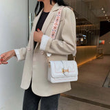 PU Leather Shoulder Bag Women's Crossbody Tote Handbag