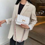 PU Leather Shoulder Bag Women's Crossbody Tote Handbag