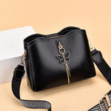 Women's Shoulder Bag Crossbody with Butterfly Tassel