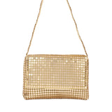 Sequin Dinner Bag Banquet Meeting Shoulder Metal Messenger Evening Bag