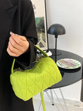 Green Top Handle Crossbody Shoulder Bag for Women