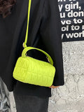 Green Top Handle Crossbody Shoulder Bag for Women