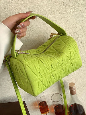 Green Top Handle Crossbody Shoulder Bag for Women
