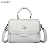 Small Square Bag High Leather Women Shoulder Crossbody Bags