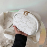 Crossbody Bag Heart-shaped Thread Shoulder Handbag Tote Bag