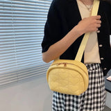 Crossbody Bag Heart-shaped Thread Shoulder Handbag Tote Bag