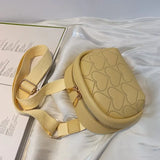 Crossbody Bag Heart-shaped Thread Shoulder Handbag Tote Bag