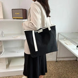 Large Capacity Top Handle Women's Bag Pu Leather Ladies Handbags