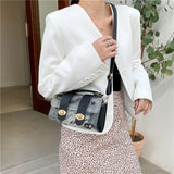 Transparent PVC Messenger Bag for Summer