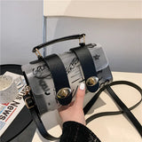 Transparent PVC Messenger Bag for Summer