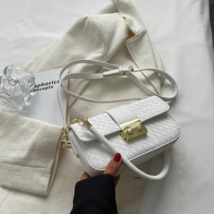 Women's Small Shoulder Bag in PU Leather