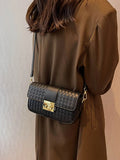 Women's Small Shoulder Bag in PU Leather